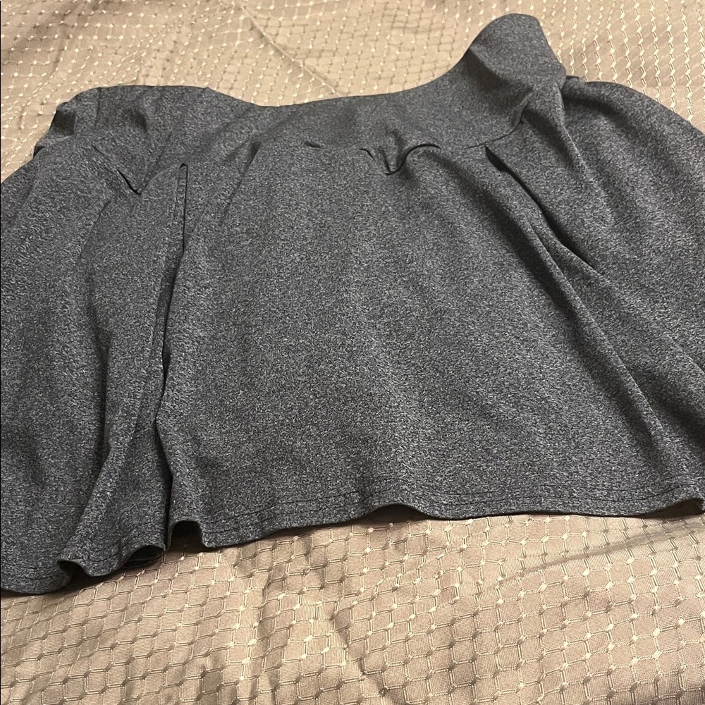Elegant Gray Women's Skort - Picture 2 of 2